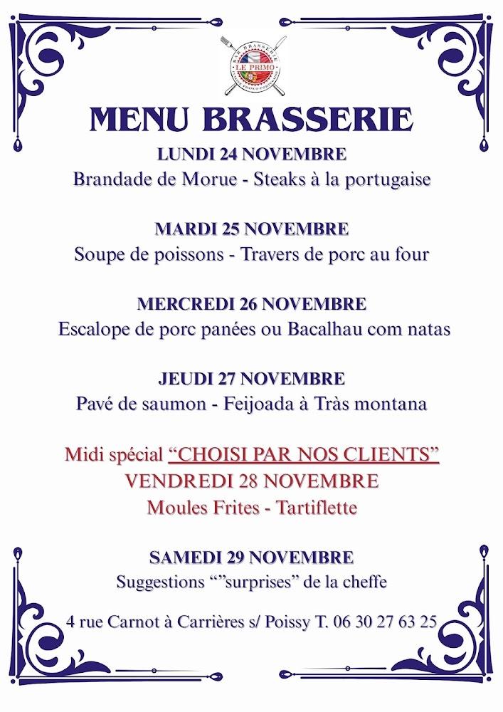 Le Primo - Menu Image 4